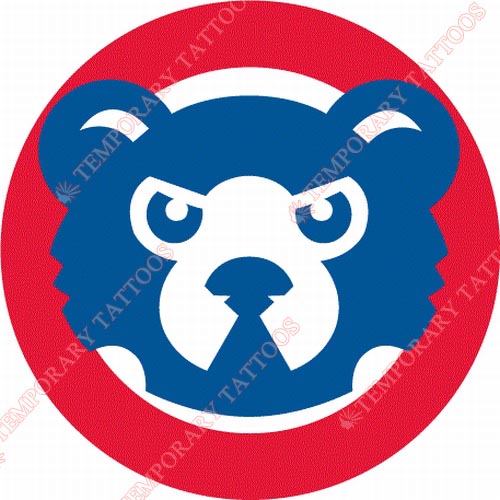 Chicago Cubs Customize Temporary Tattoos Stickers NO.1479